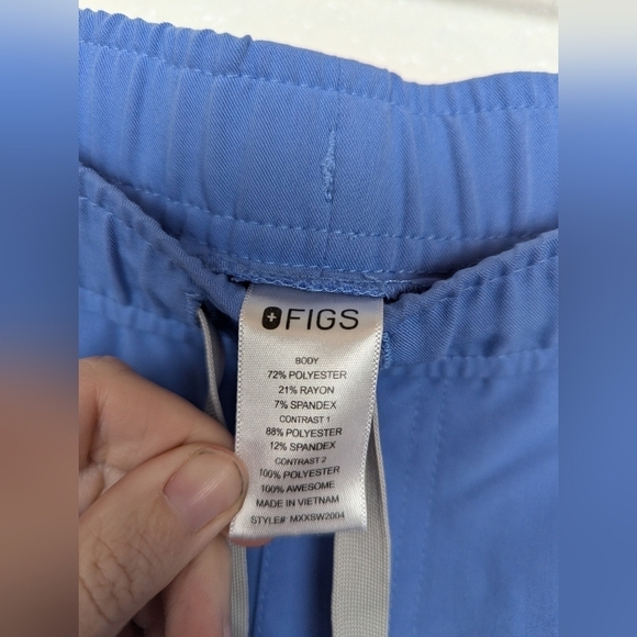 FIGS Tansen Jogger Scrubs Blue - Picture 2 of 4